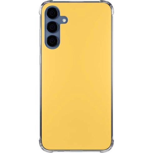 Color Pop Yellow Delight Galaxy A55 5G Clear Case