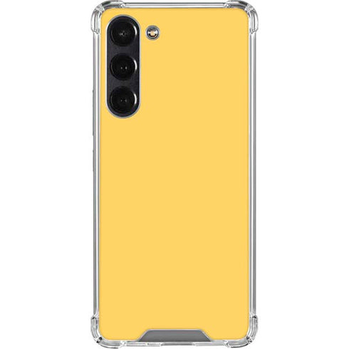 Color Pop Yellow Delight Galaxy S23 Plus Clear Case