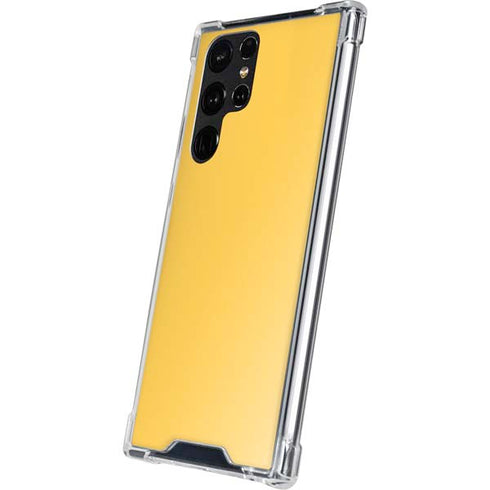 Color Pop Yellow Delight Galaxy S23 Ultra Clear Case