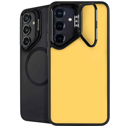 Color Pop Yellow Delight Galaxy S25 Kickstand Case