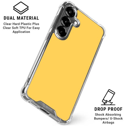 Color Pop Yellow Delight Galaxy S26 Plus Clear Case