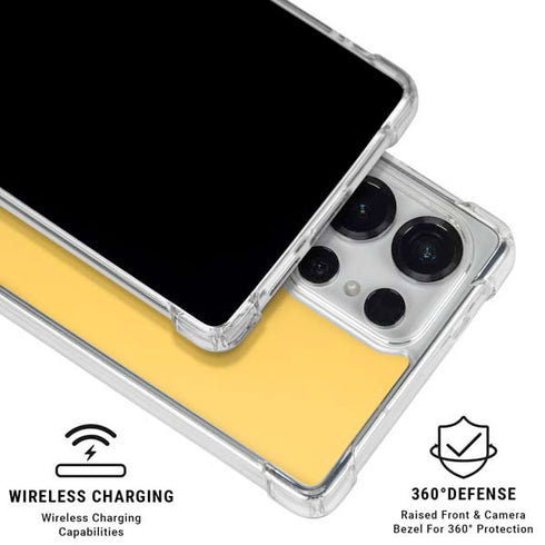 Color Pop Yellow Delight Galaxy S26 Ultra Clear Case