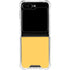 Color Pop Yellow Delight Galaxy Z Flip5 5G Clear Case