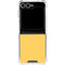 Color Pop Yellow Delight Galaxy Z Flip6 Clear Case