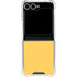 Color Pop Yellow Delight Galaxy Z Flip6 Clear Case