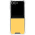 Color Pop Yellow Delight Galaxy Z Flip7 Clear Case