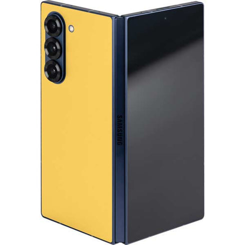 Color Pop Yellow Delight Galaxy Z Fold6 Skin