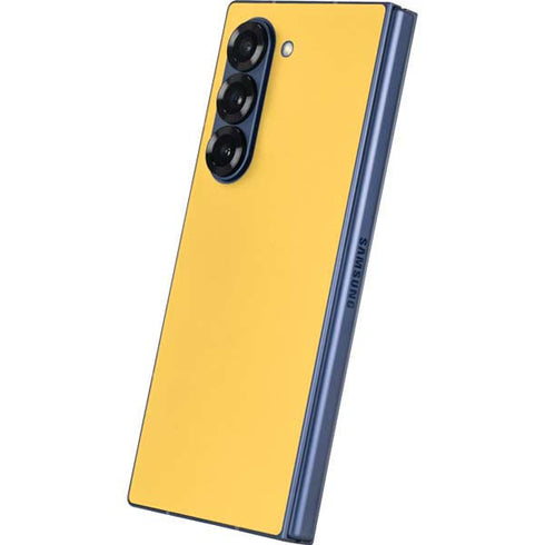 Color Pop Yellow Delight Galaxy Z Fold6 Skin