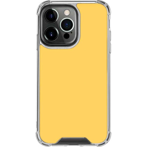 Color Pop Yellow Delight iPhone 13 Pro Clear Case