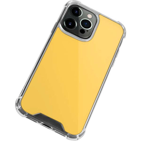 Color Pop Yellow Delight iPhone 13 Pro Clear Case