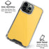 Color Pop Yellow Delight iPhone 15 Pro Clear Case