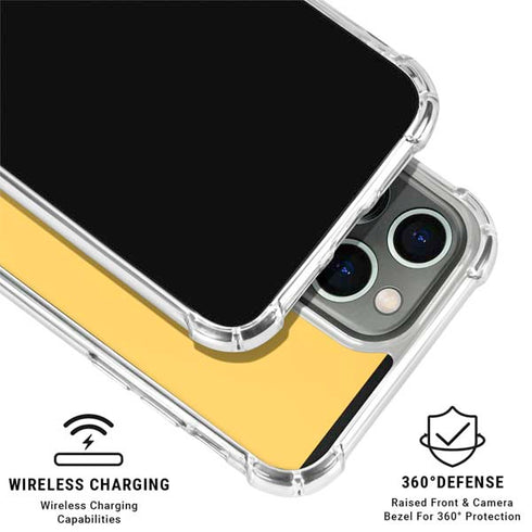Color Pop Yellow Delight iPhone 15 Pro Max Clear Case