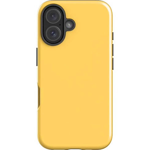 Color Pop Yellow Delight iPhone 16 Plus Impact Case