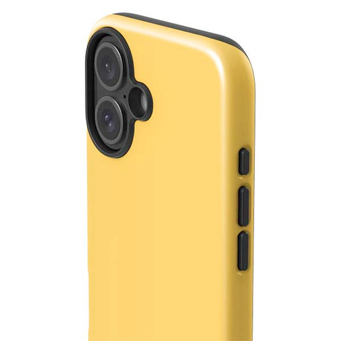 Color Pop Yellow Delight iPhone 16 Plus Impact Case