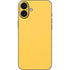 Color Pop Yellow Delight iPhone 16 Plus Skin