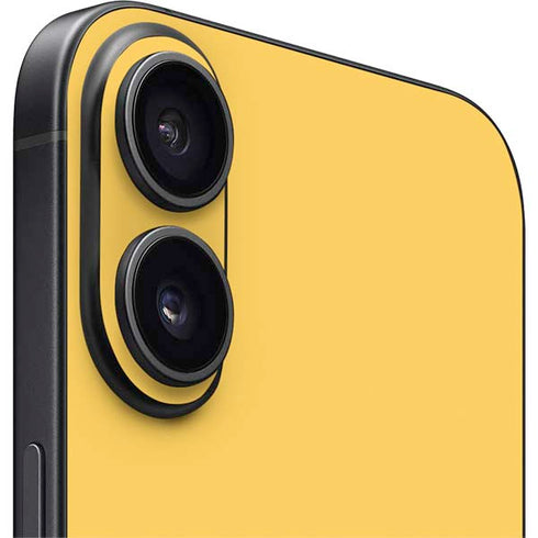 Color Pop Yellow Delight iPhone 16 Plus Skin