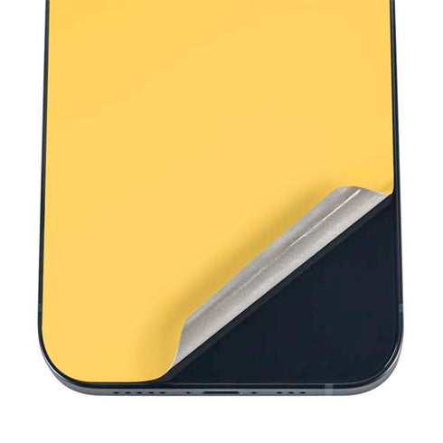 Color Pop Yellow Delight iPhone 16 Plus Skin