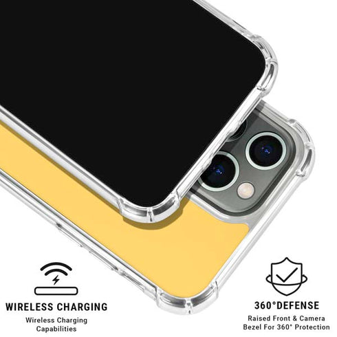Color Pop Yellow Delight iPhone 16 Pro Max Clear Case