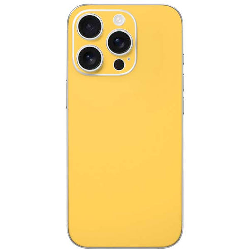Color Pop Yellow Delight iPhone 16 Pro Skin