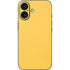 Color Pop Yellow Delight iPhone 16 Skin