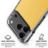 Color Pop Yellow Delight iPhone 17 Pro Clear Case