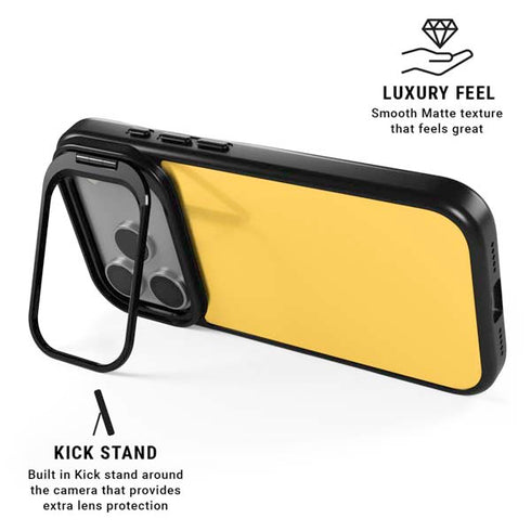 Color Pop Yellow Delight iPhone 17 Pro Kickstand Case