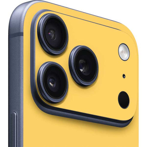 Color Pop Yellow Delight iPhone 17 Pro Skin