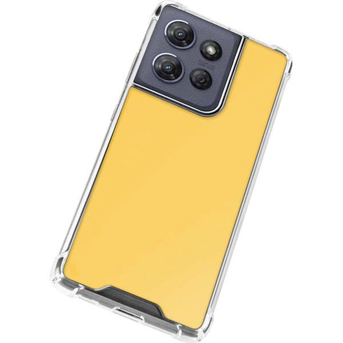 Color Pop Yellow Delight Moto G Play 5G (2025) Clear Case