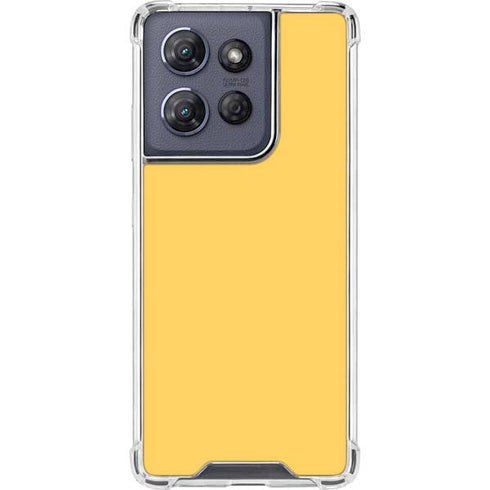 Color Pop Yellow Delight Moto G Power 5G (2025) Clear Case