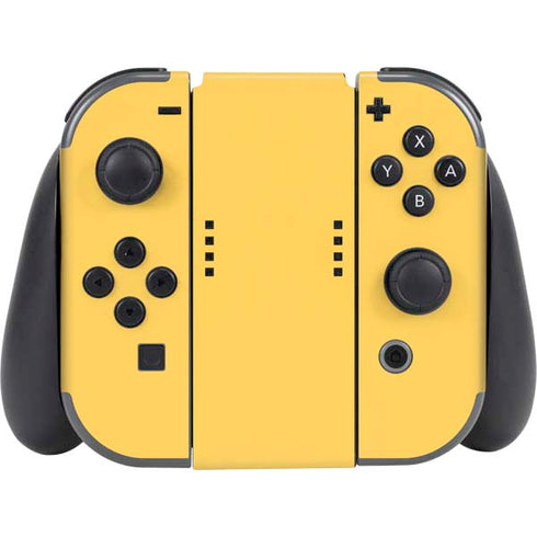 Color Pop Yellow Delight Nintendo Switch (2017-2021) Joy-Con Controller Skin