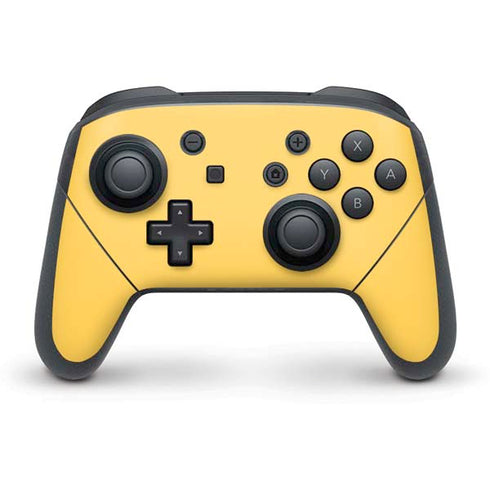 Color Pop Yellow Delight Nintendo Switch Pro Controller Skin