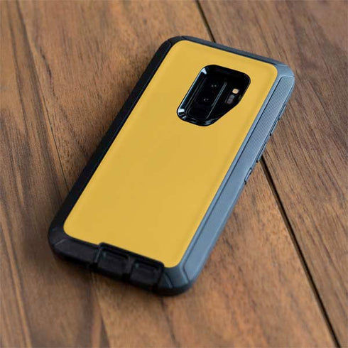 Color Pop Yellow Delight Otterbox Defender Galaxy Skin