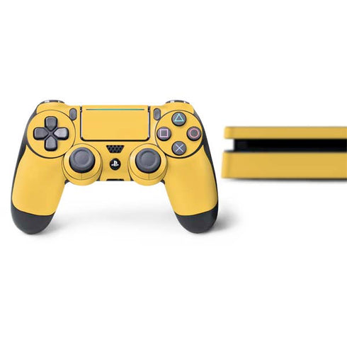 Color Pop Yellow Delight PS4 Slim Bundle Skin