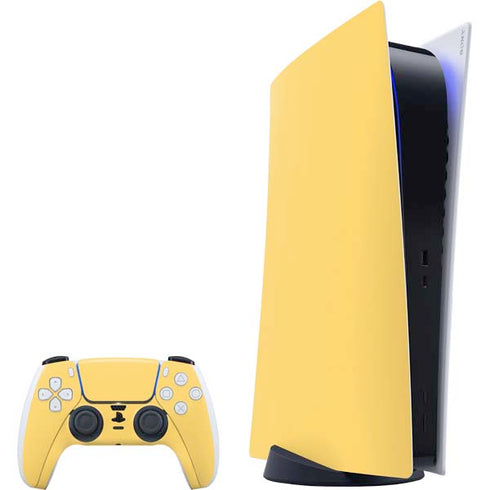 Color Pop Yellow Delight PS5 Digital Edition Bundle Skin