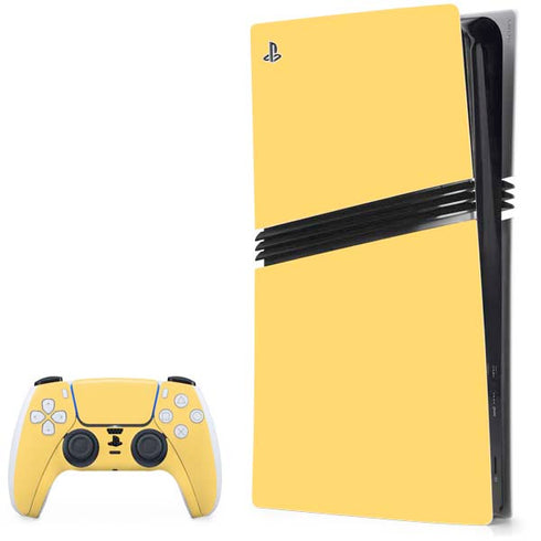 Color Pop Yellow Delight PS5 Pro Bundle Skin