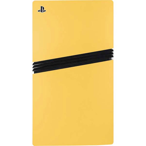 Color Pop Yellow Delight PS5 Pro Disk Bundle Skin