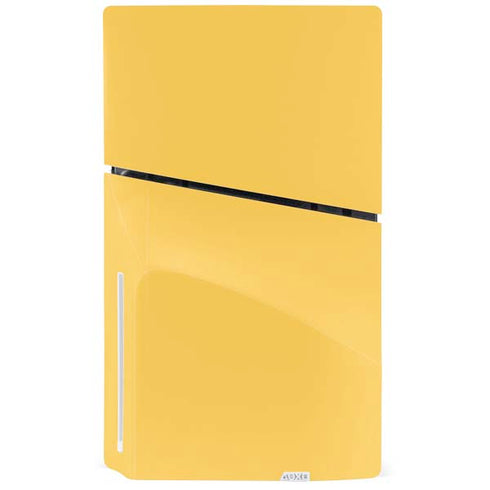Color Pop Yellow Delight PS5 Slim Disk Bundle Skin