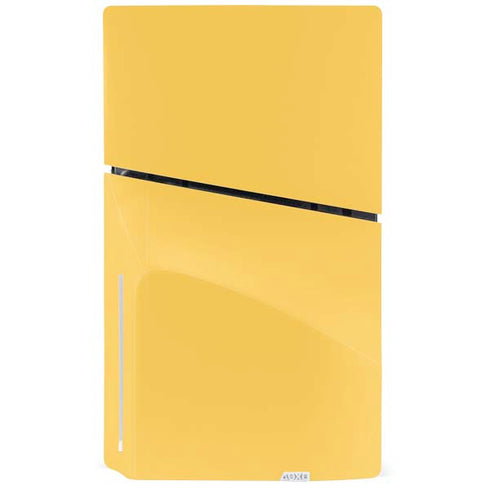 Color Pop Yellow Delight PS5 Slim Disk Console Skin