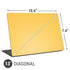 Color Pop Yellow Delight Universal Laptop 13in (10.6 x 7.6in) Skin