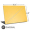 Color Pop Yellow Delight Universal Laptop 15in (12.2 x 8.8in) Skin