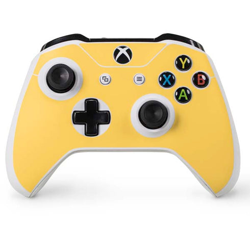 Color Pop Yellow Delight Xbox One S Console and Controller Bundle Skin
