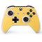Color Pop Yellow Delight Xbox One X Controller Skin
