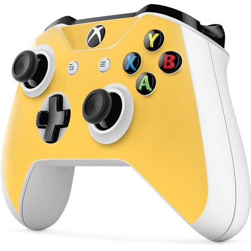 Color Pop Yellow Delight Xbox One X Controller Skin