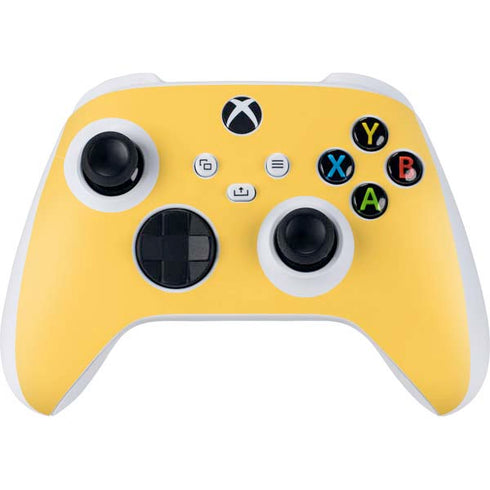 Color Pop Yellow Delight Xbox Series S Controller Skin