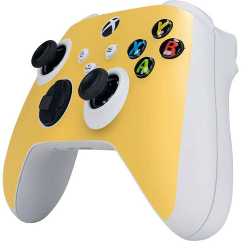 Color Pop Yellow Delight Xbox Series S Controller Skin