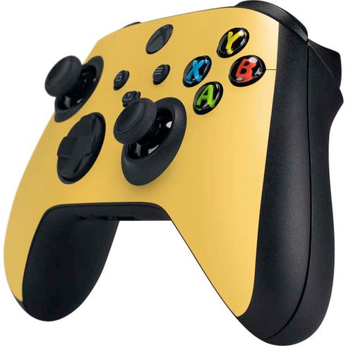 Color Pop Yellow Delight Xbox Series X Controller Skin