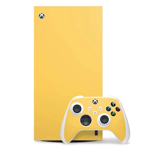 Color Pop Yellow Delight XBox Series X Digital Edition Bundle Skin