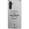 NHL Colorado Avalanche Black Text Galaxy A17 Clear Case