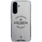 NHL Colorado Avalanche Black Text Galaxy A36 5G Clear Case