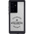 NHL Colorado Avalanche Black Text Galaxy S24 Ultra Waterproof Case